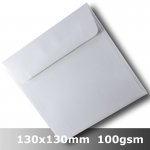 #H6077 - Linen Finish Envelope 100gsm 130mm Square WLnS