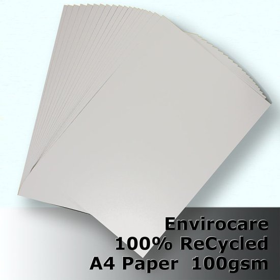 (image for) #S3211 - EnviroCare 100% ReCycled White A4 100gsm