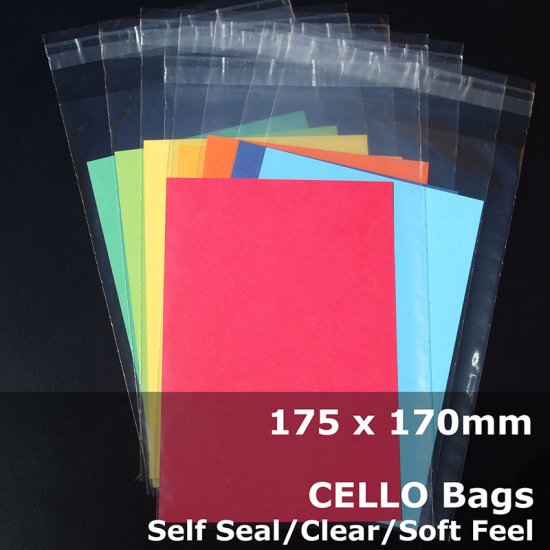 (image for) #PA6767 - 175x170mm Soft Feel Cello Bags