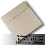 #S5177 Botany Enviro Envelope 115gsm 130mm Square