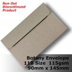 #S5178 Botany Enviro Envelope 115gsm 11B Size