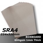 B1309 BoxBoard 600gsm/1000ums SRA4 Card (Oversize A4)