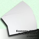 #H5168 - Economy White Card 150gsm A3 Size