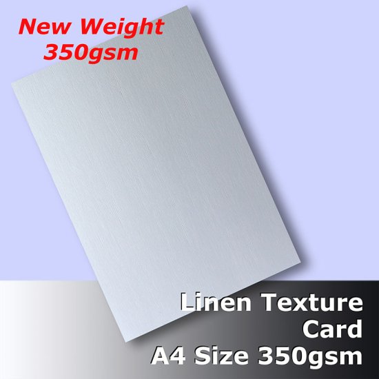 (image for) #H6108 - Linen Finish Card 350gsm A4 Size