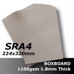 B1609 BoxBoard 1100gsm/1800ums SRA4 (OverSize A4) Card