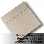 #S5180 Botany Enviro Envelope 115gsm 140mm Square