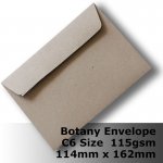 #S5171P Botany Enviro Envelope 115gsm C6 Size WPnS